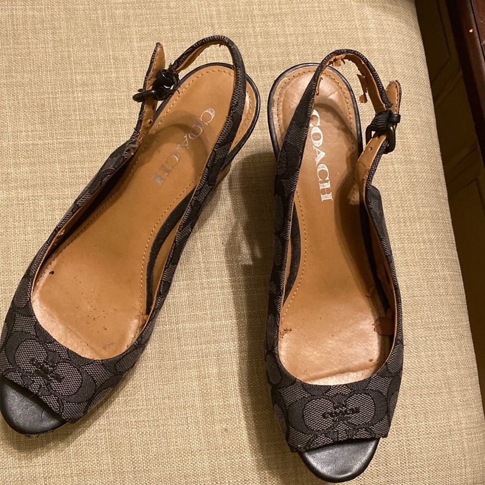 Coach Ferry Wedge size 7.5